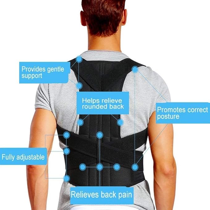 Posture Corrector & Therapy Shoulder Belt L/X-L