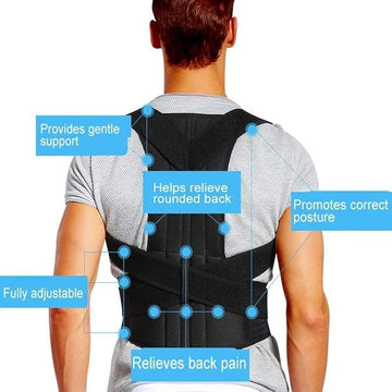 Posture Corrector & Therapy Shoulder Belt L/X-L