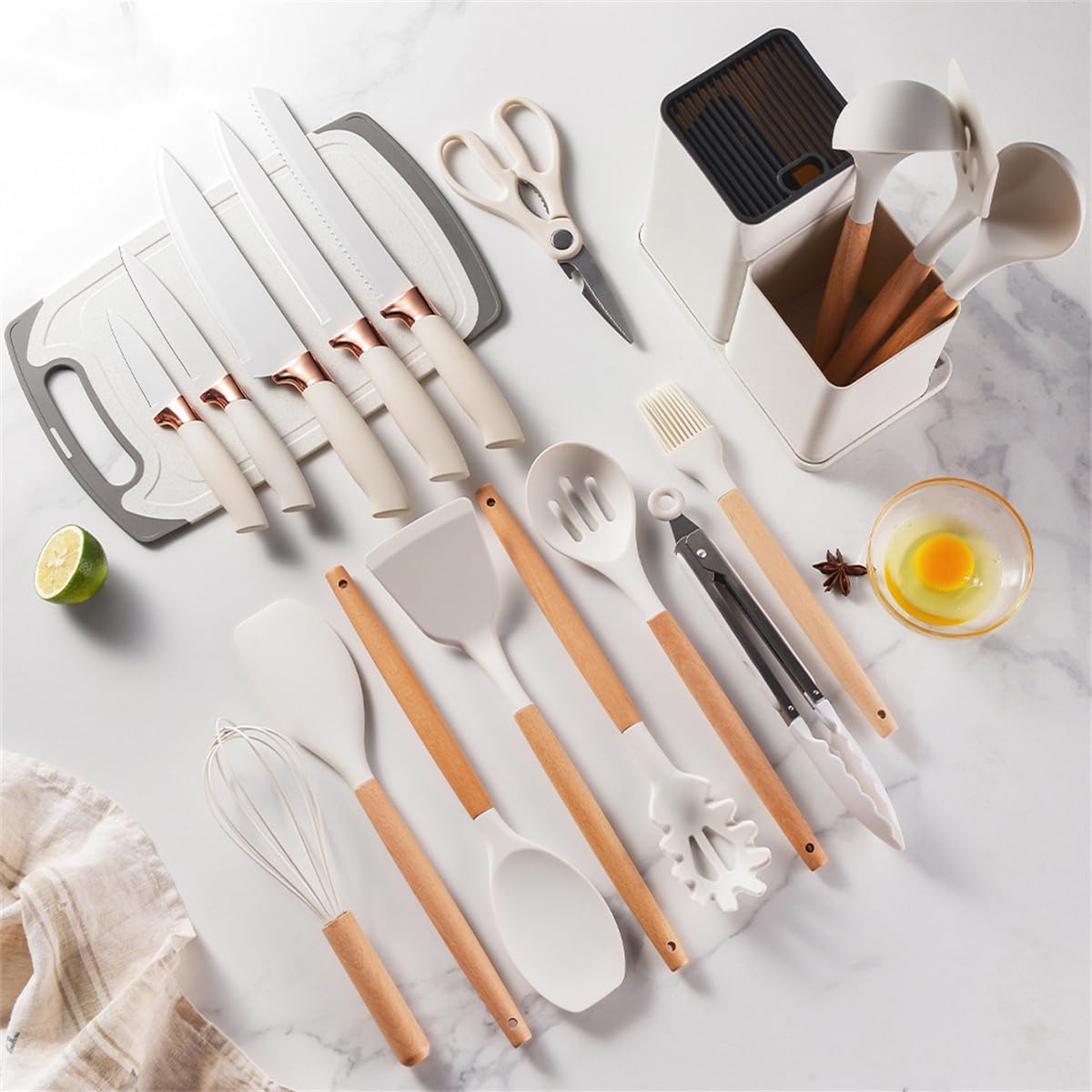 19 Pcs Essentials Kitchen Set