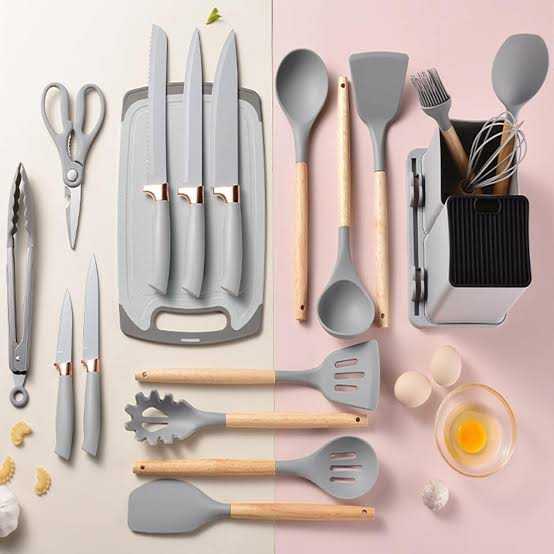 19 Pcs Essentials Kitchen Set